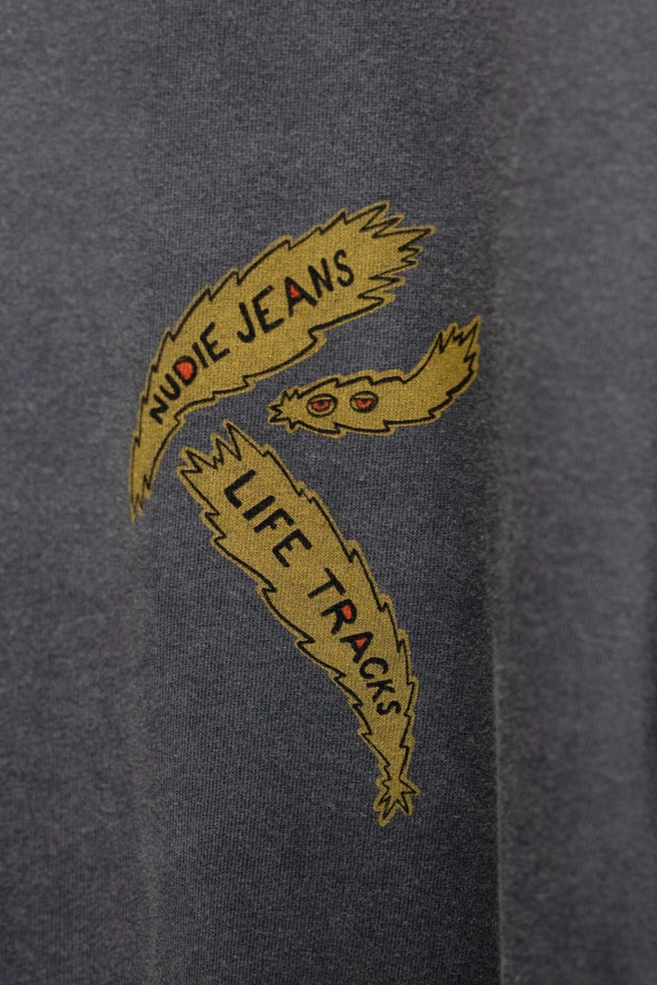 RUDI LS T-Shirt Life Tracks II antracite