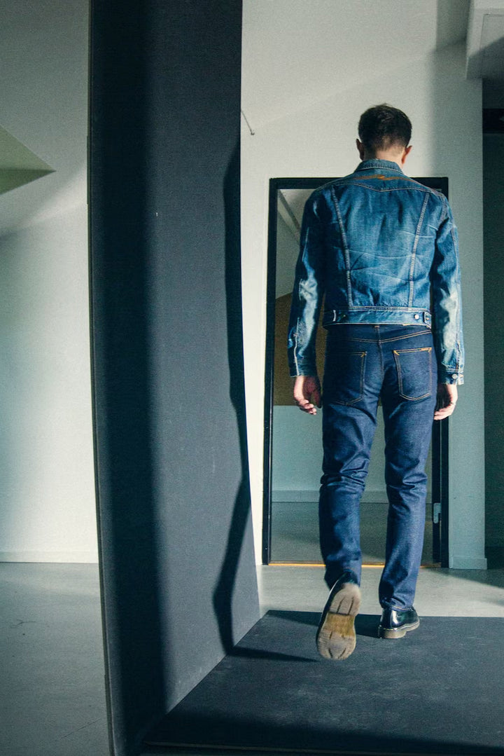 SOLID OLLIE dry abyss | Nudie Jeans