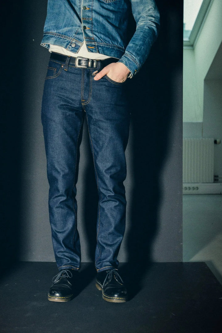 SOLID OLLIE dry abyss | Nudie Jeans
