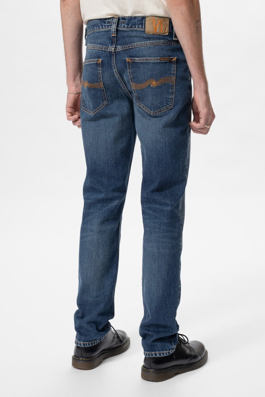 SOLID OLLIE wild blue | Nudie Jeans