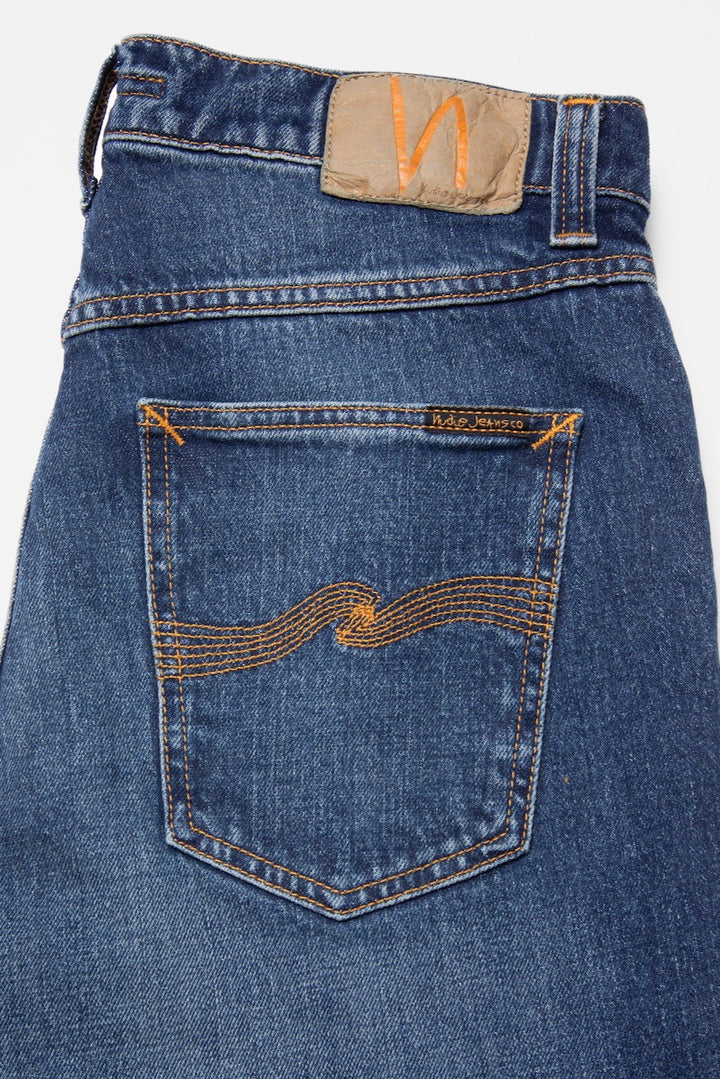 SOLID OLLIE wild blue | Nudie Jeans