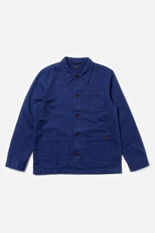 BARNEY Worker Jacket mid blue