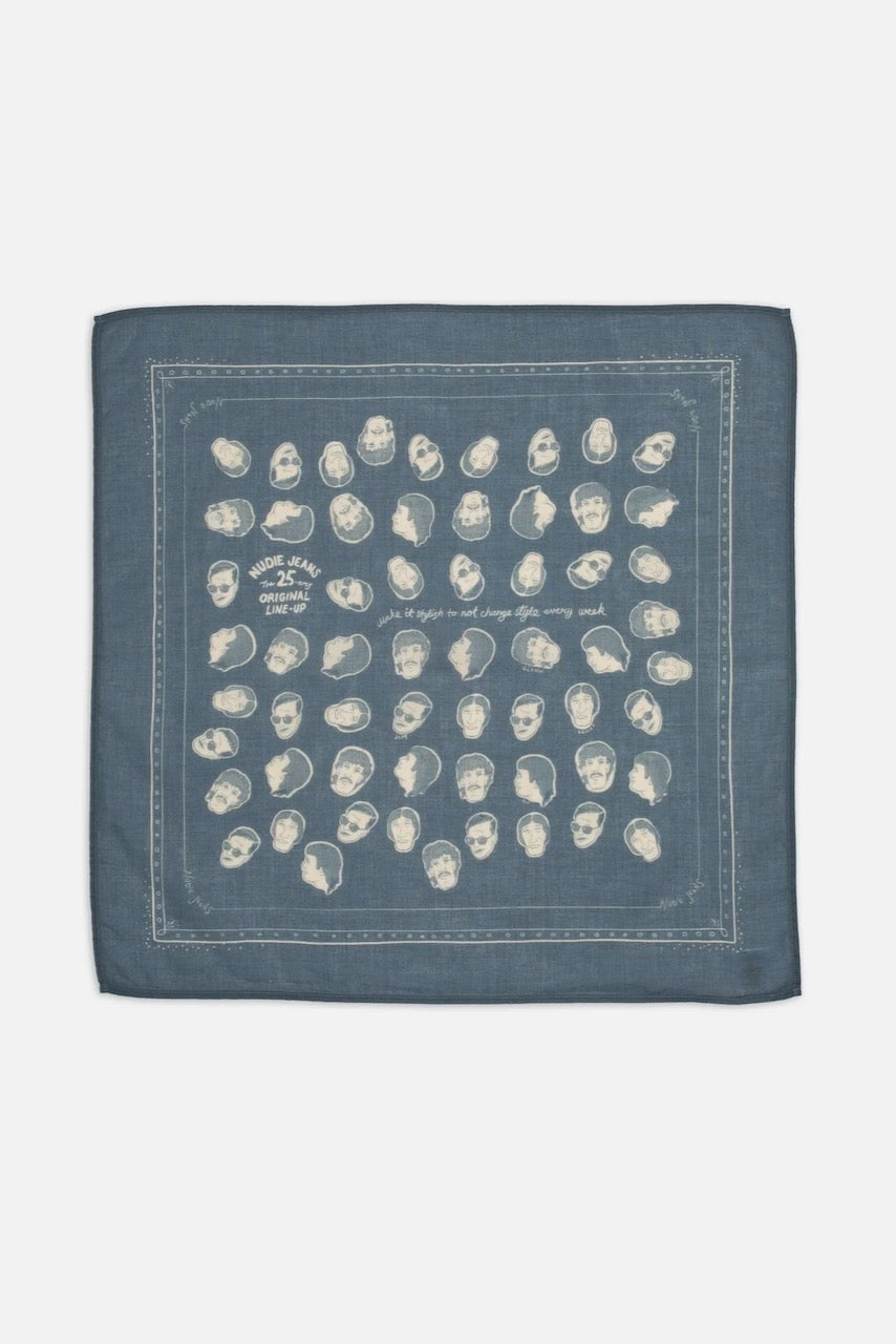 INGRID Bandana OG Line Up blue