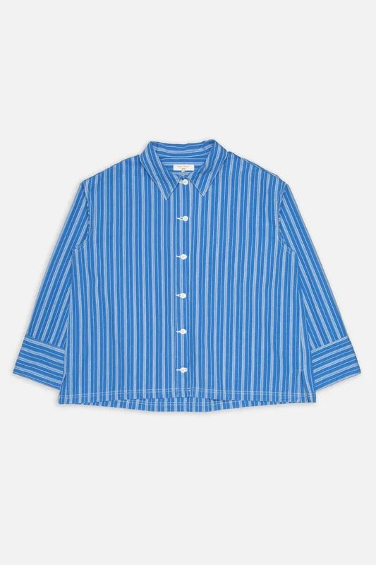 JUTTA Shirt Striped blue/offwhite