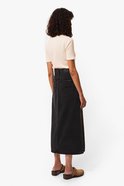 ANNA Denim Skirt black | Nudie Jeans