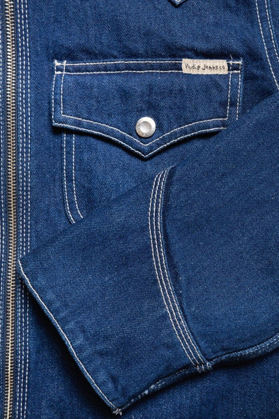 ANJA Western Denim Jacket blue | Nudie Jeans