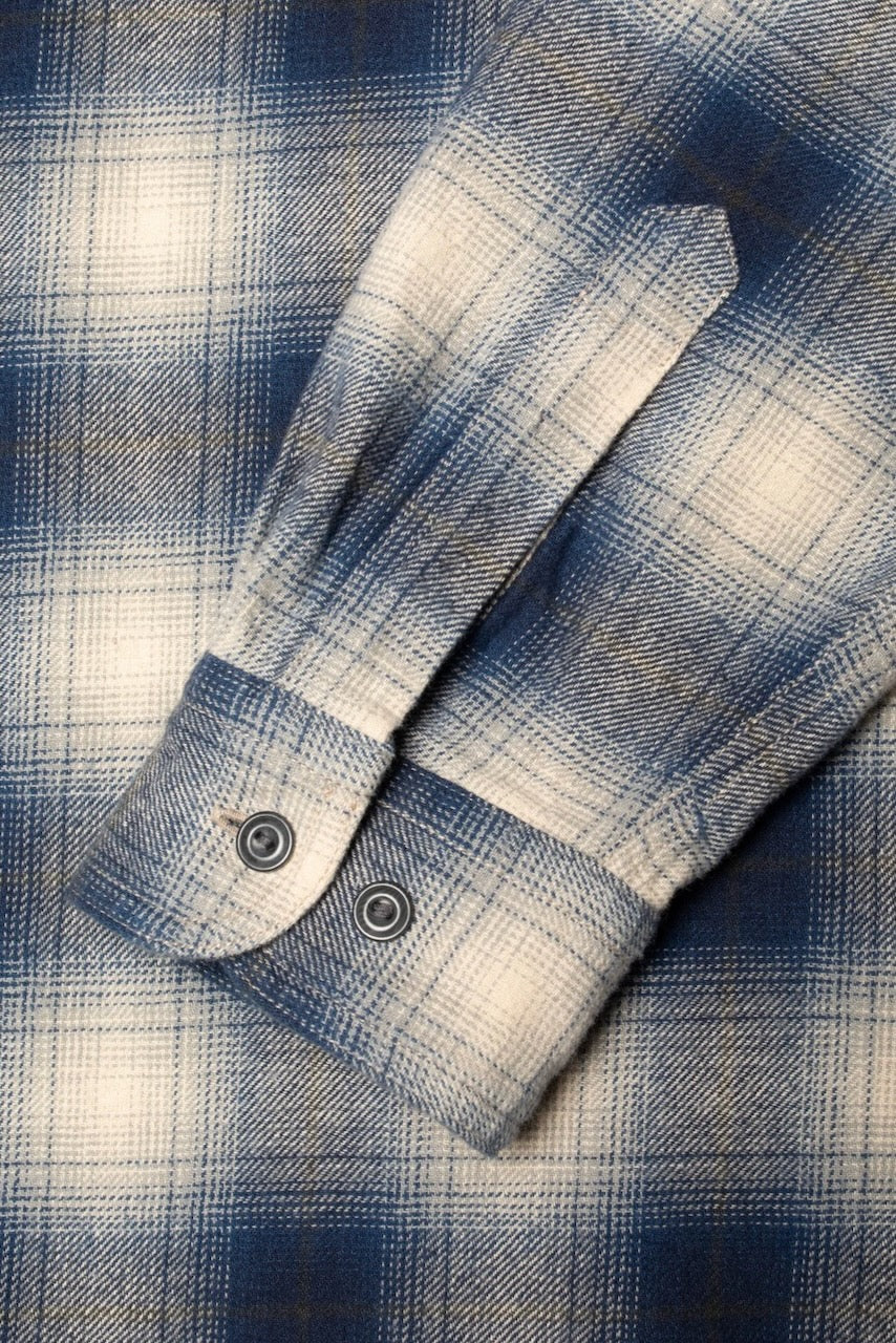 JULIAN Worker Shirt Checked blue