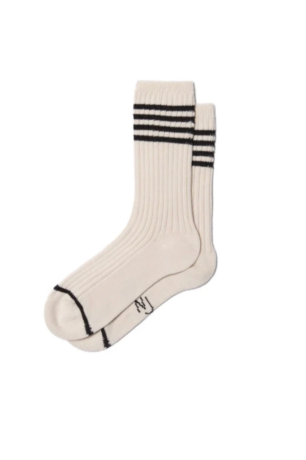 MEN TENNIS Socks Stripe offwh/black