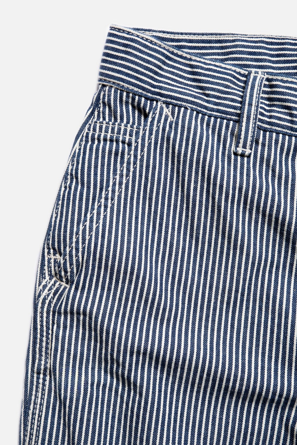 STINA Hickory Striped Pants blue/offwhite