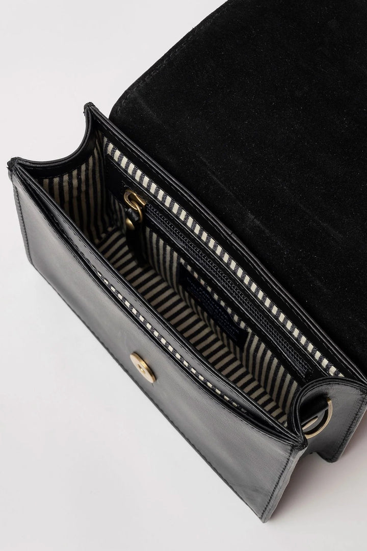 AUDREY MINI classic leather - Checkered Strap