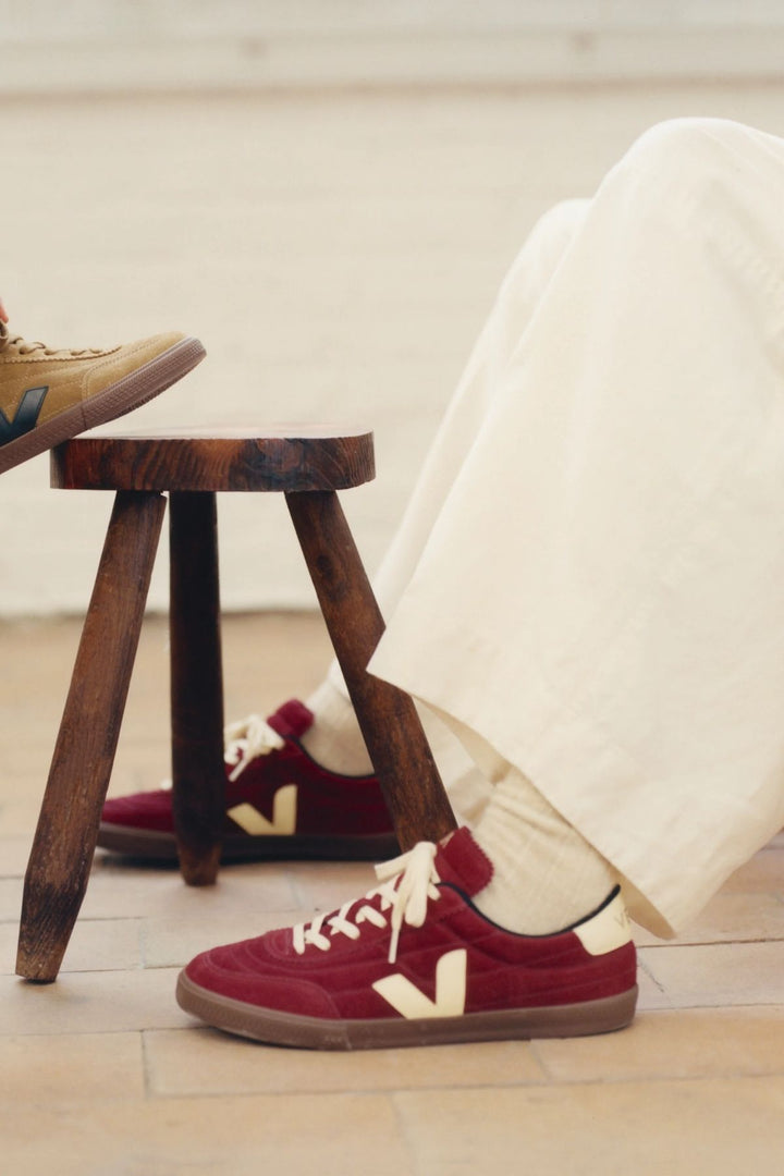 PANENKA Suede grenat sun bark
