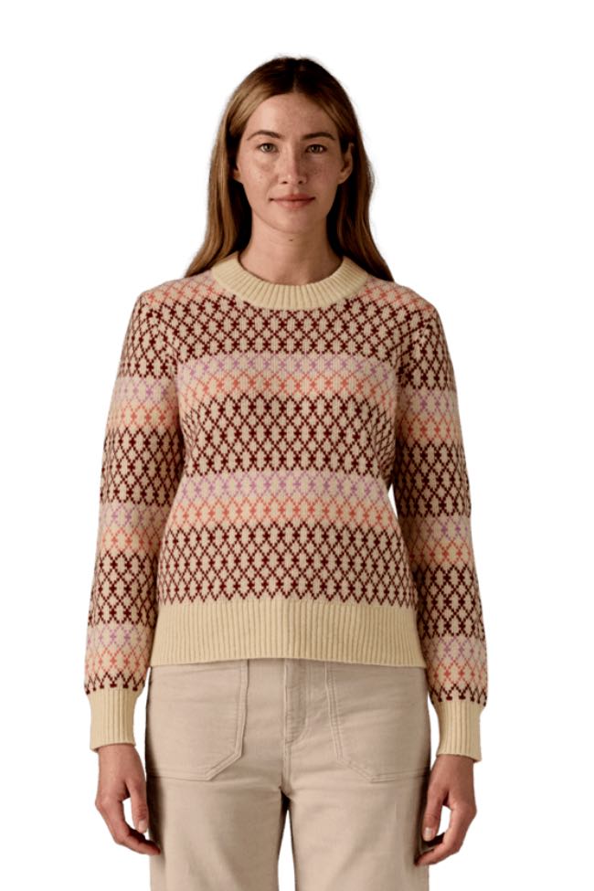 W'S RECYCLED Wool-Blend Crewneck SLDA