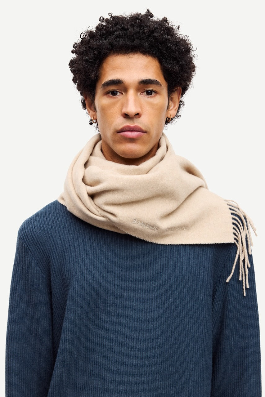 SAJOLLY Scarf beige mel
