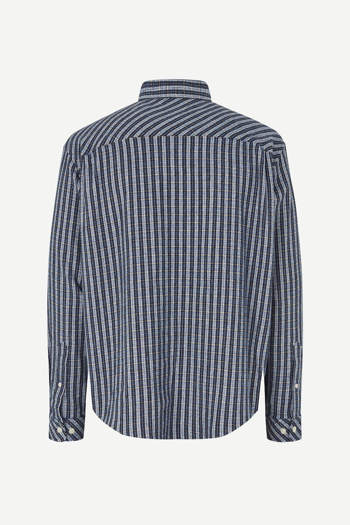 SALUAN P Shirt cyaneus check