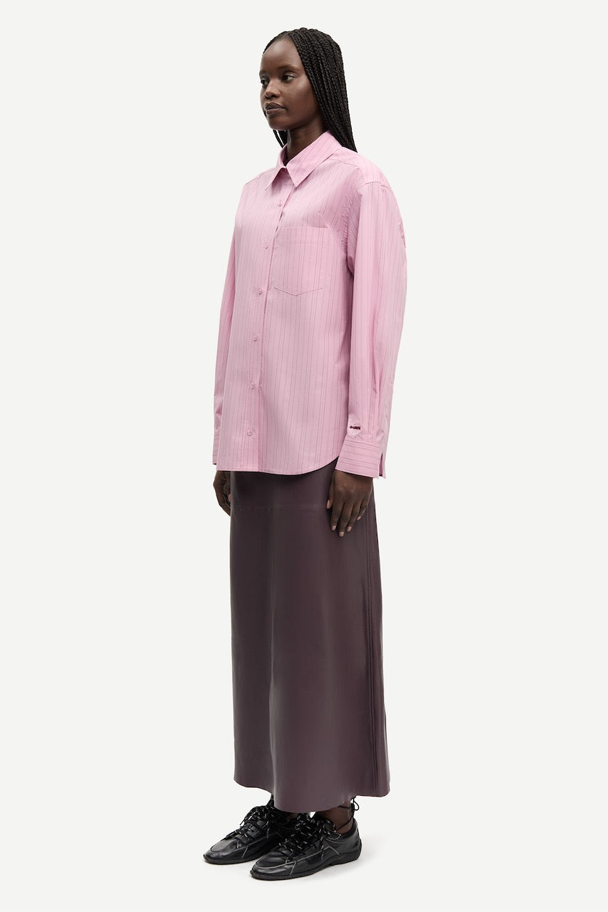 SALOVA Pocket Shirt orchid fudge