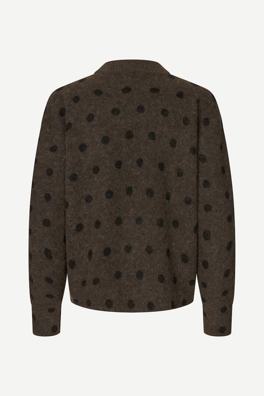 ANOUR O-N Pullover mulch dott
