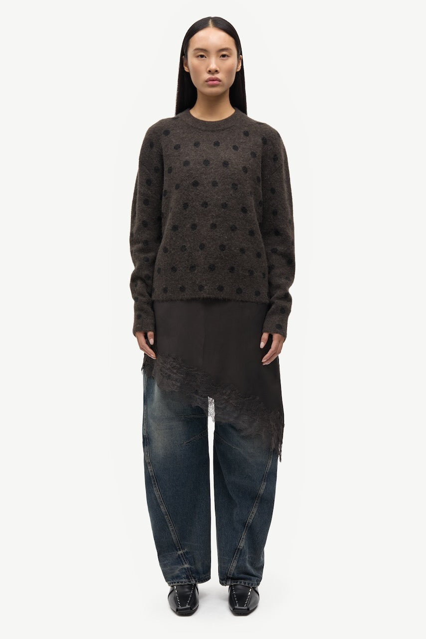 ANOUR O-N Pullover mulch dott