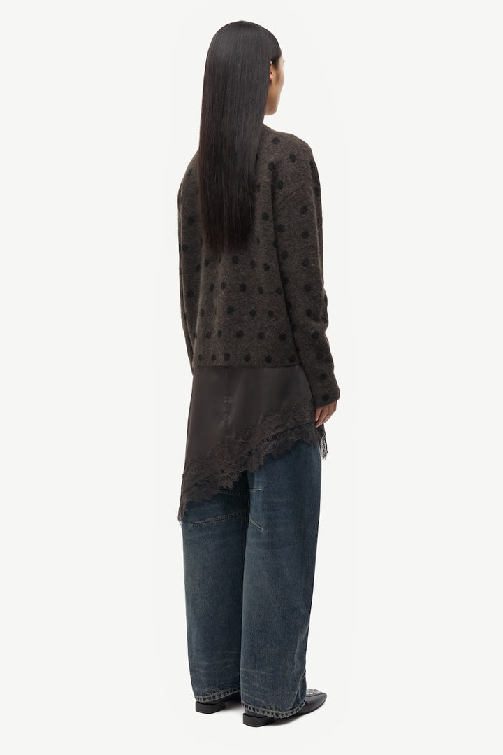 ANOUR O-N Pullover mulch dott