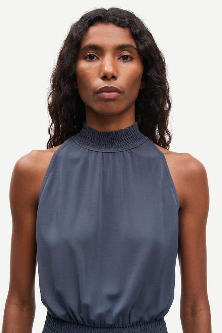 SAUMI Dress ombre blue