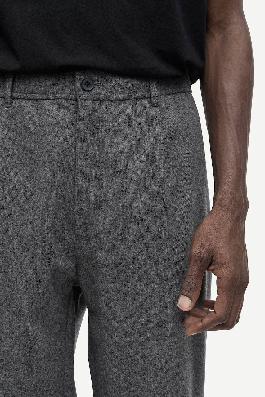 SABERTIL Trousers dark grey mel