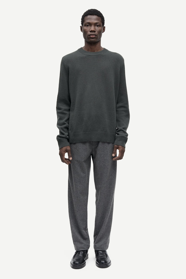 SABERTIL Trousers dark grey mel