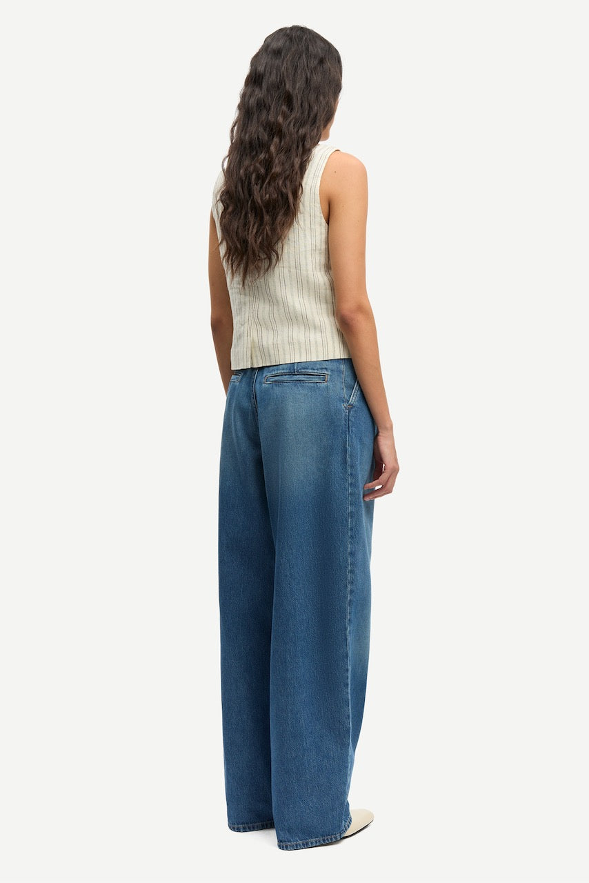 SALOVES Linen Vest