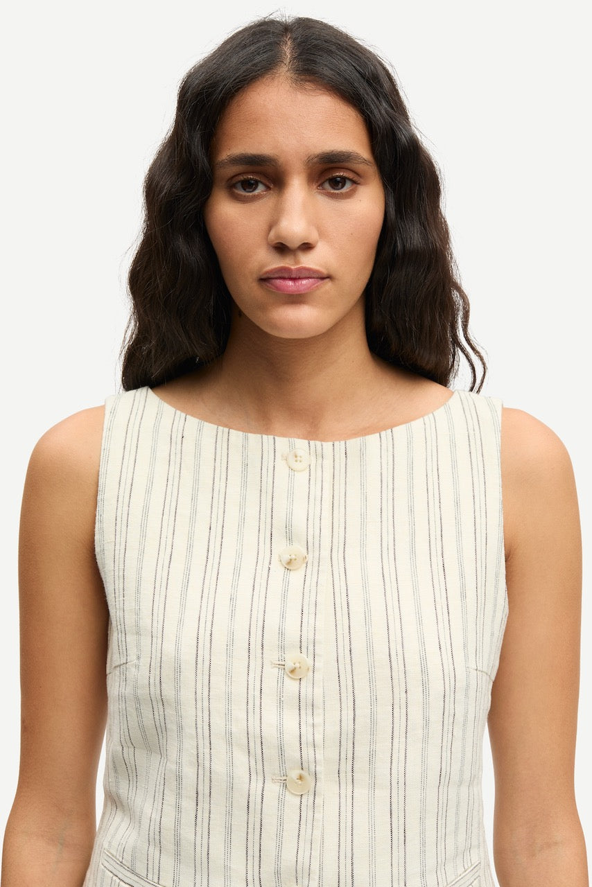 SALOVES Linen Vest