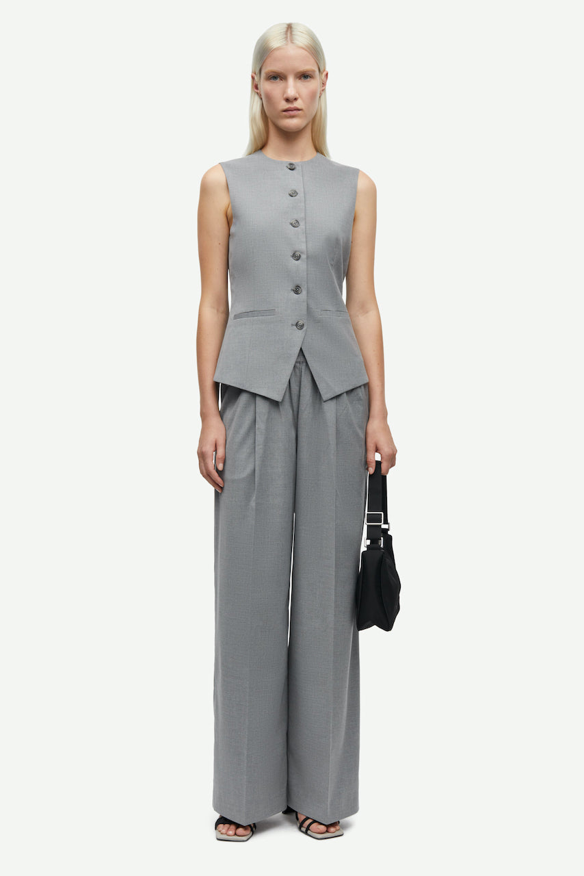 SARILA Trousers grey mel