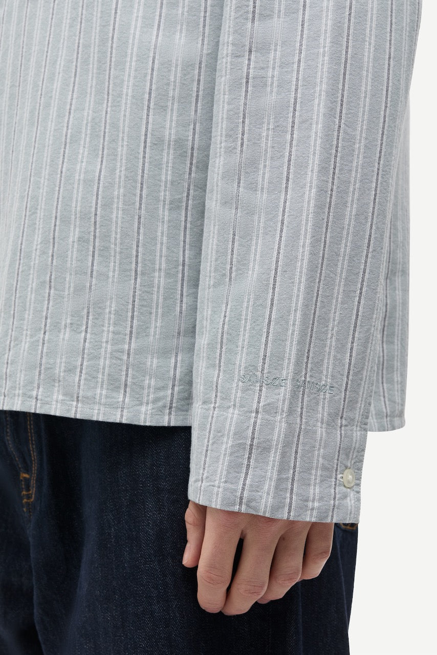 SARYAN O Shirt stormy sea stripe
