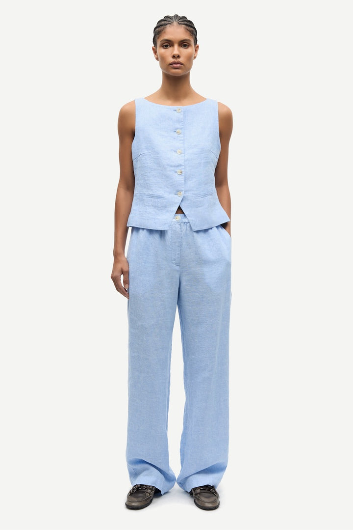 SATOVES Trousers bel air blue mel