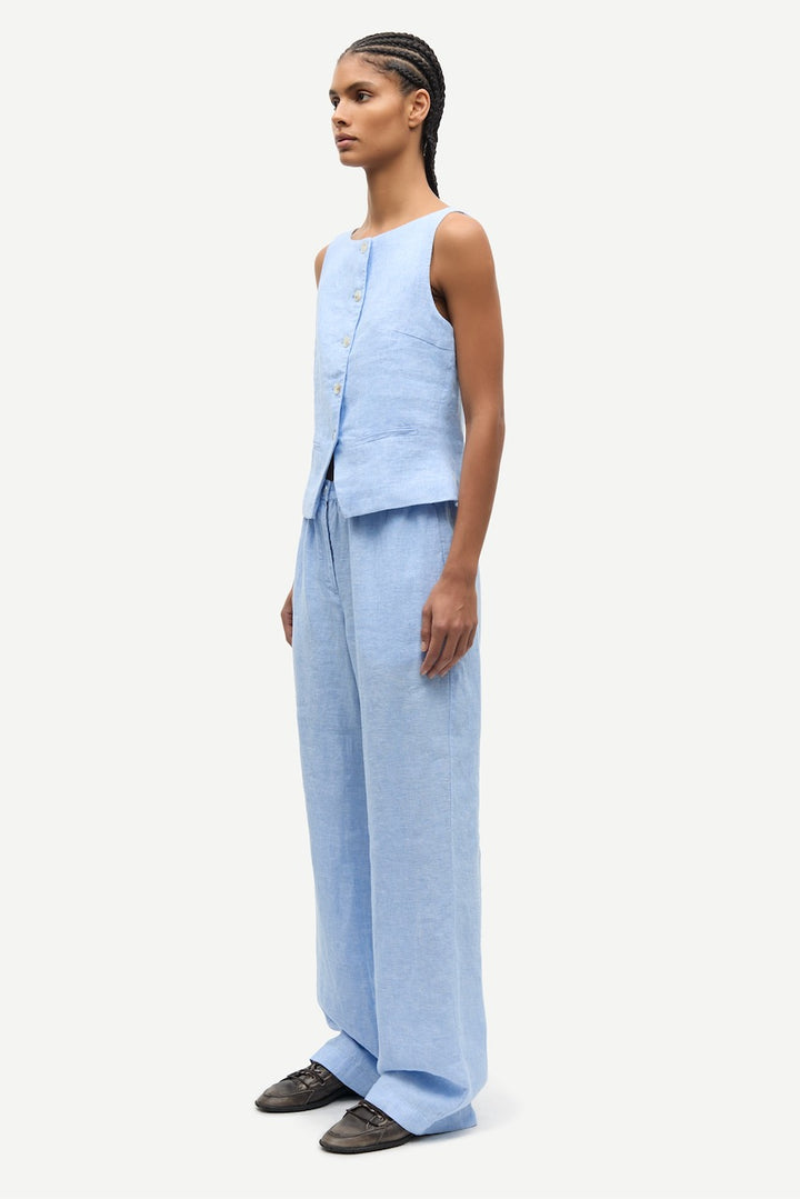 SATOVES Trousers bel air blue mel