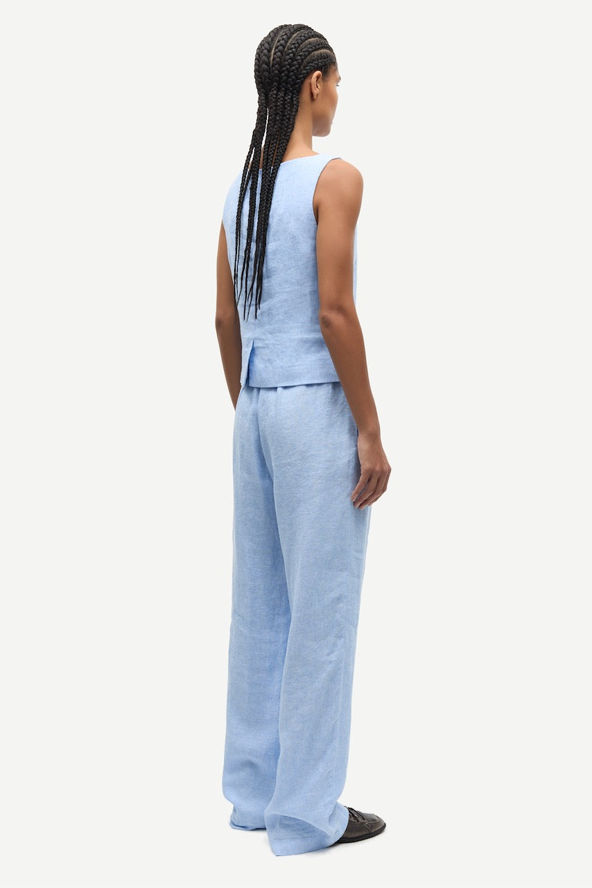 SATOVES Trousers bel air blue mel