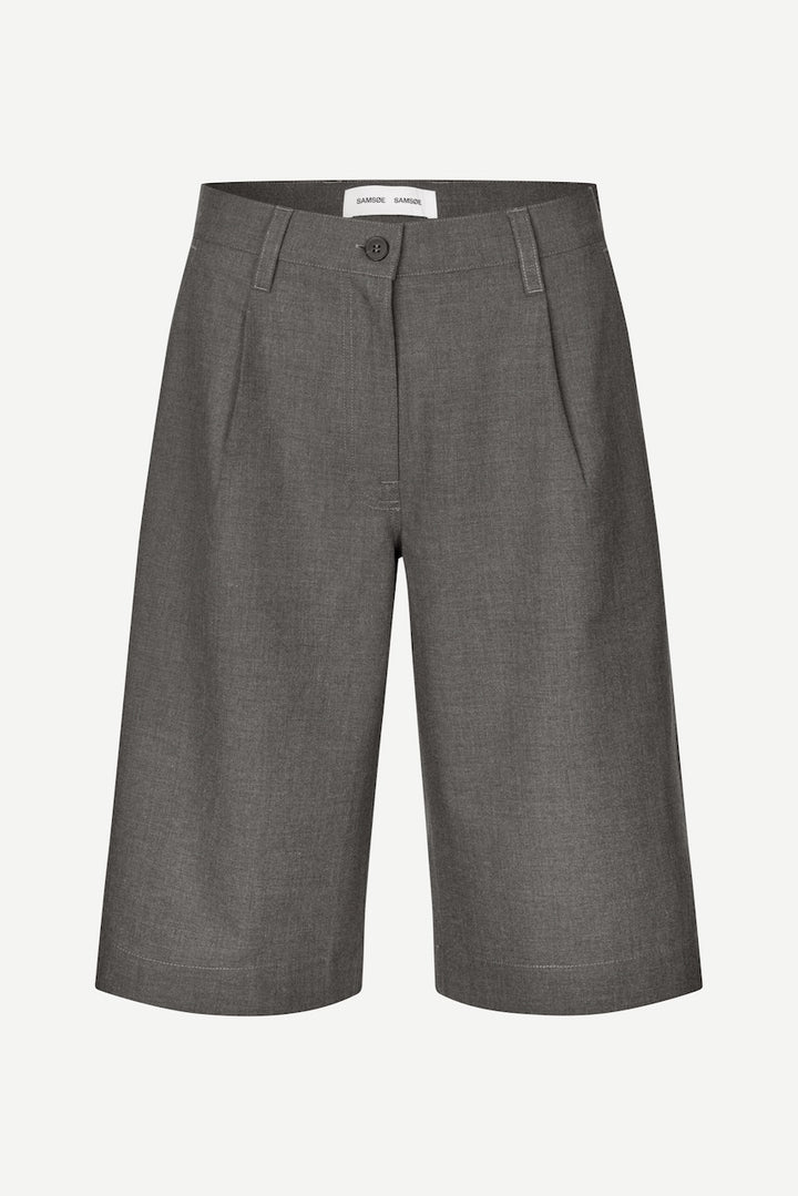 SAHARPER Pleat Shorts ombre blue