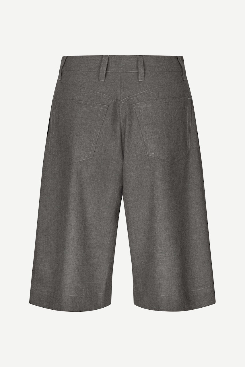 SAHARPER Pleat Shorts ombre blue