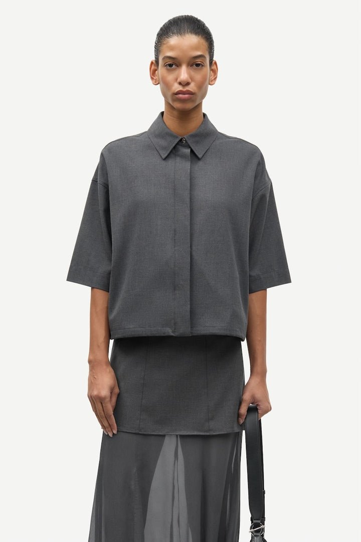 SALULU Shirt ombre blue