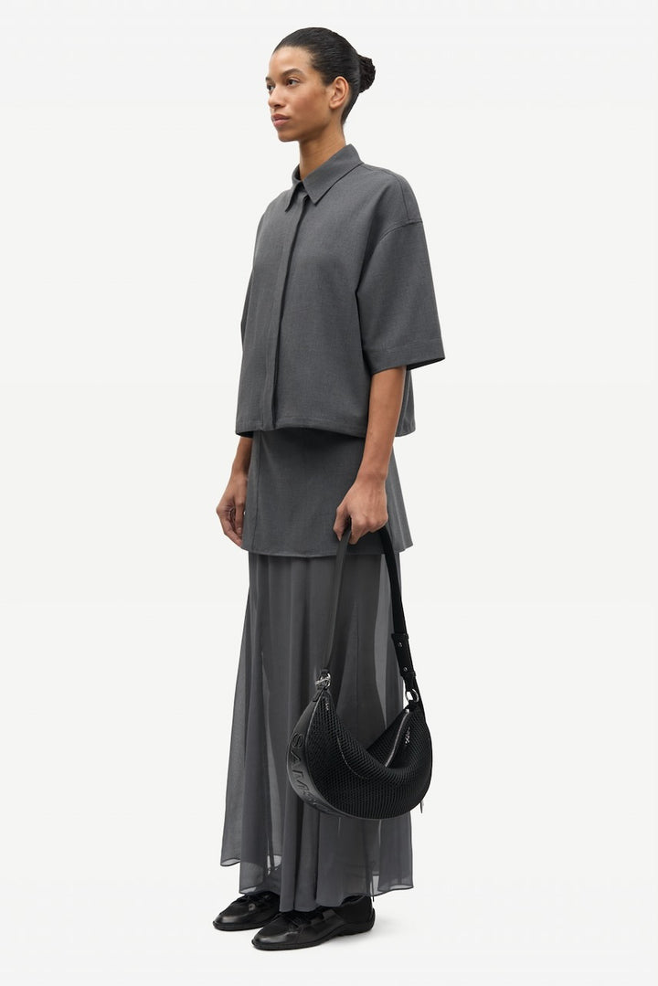 SALULU Shirt ombre blue