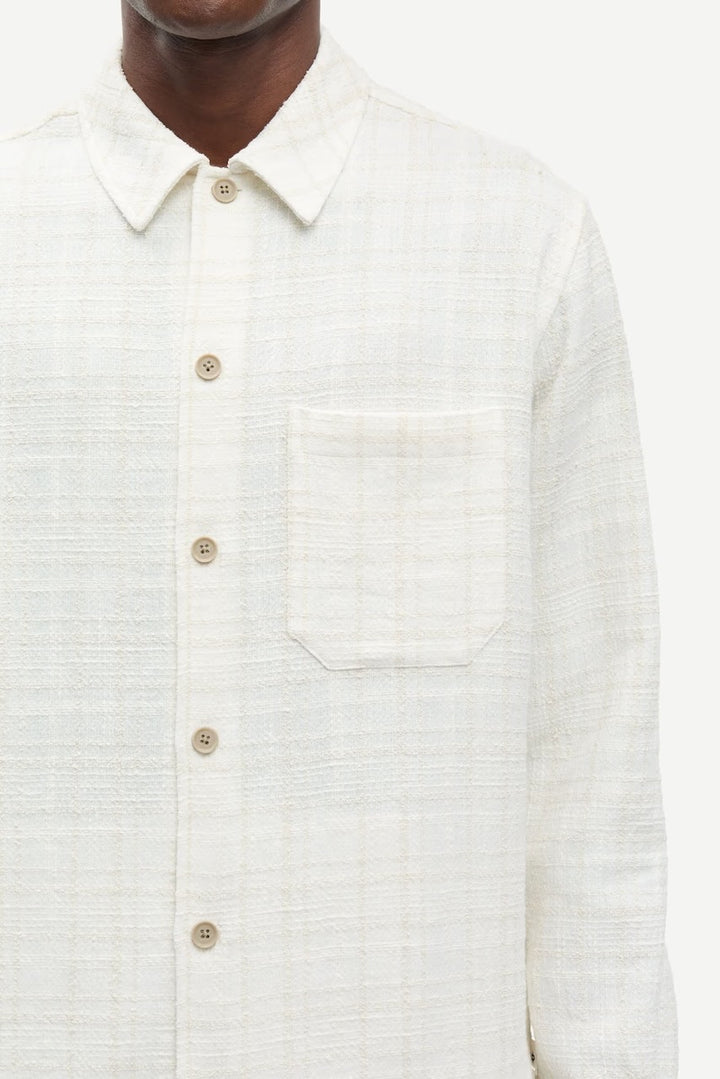 SADAMON GC Overshirt silver birch check