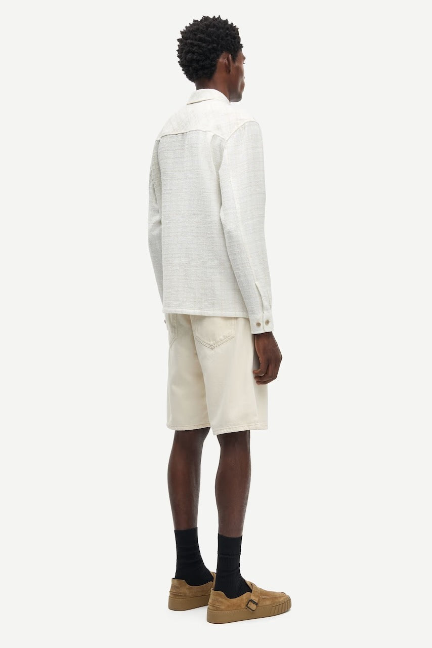 SADAMON GC Overshirt silver birch check