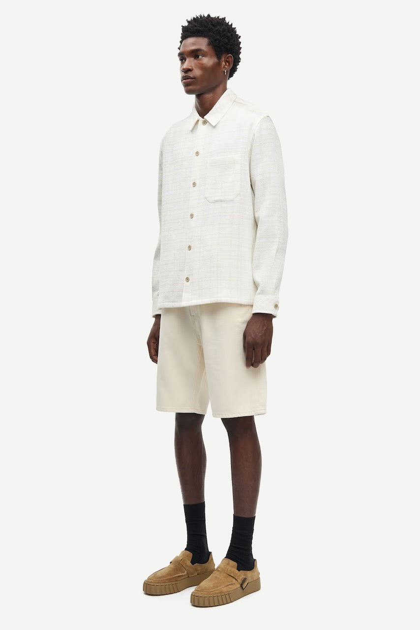 SADAMON GC Overshirt silver birch check