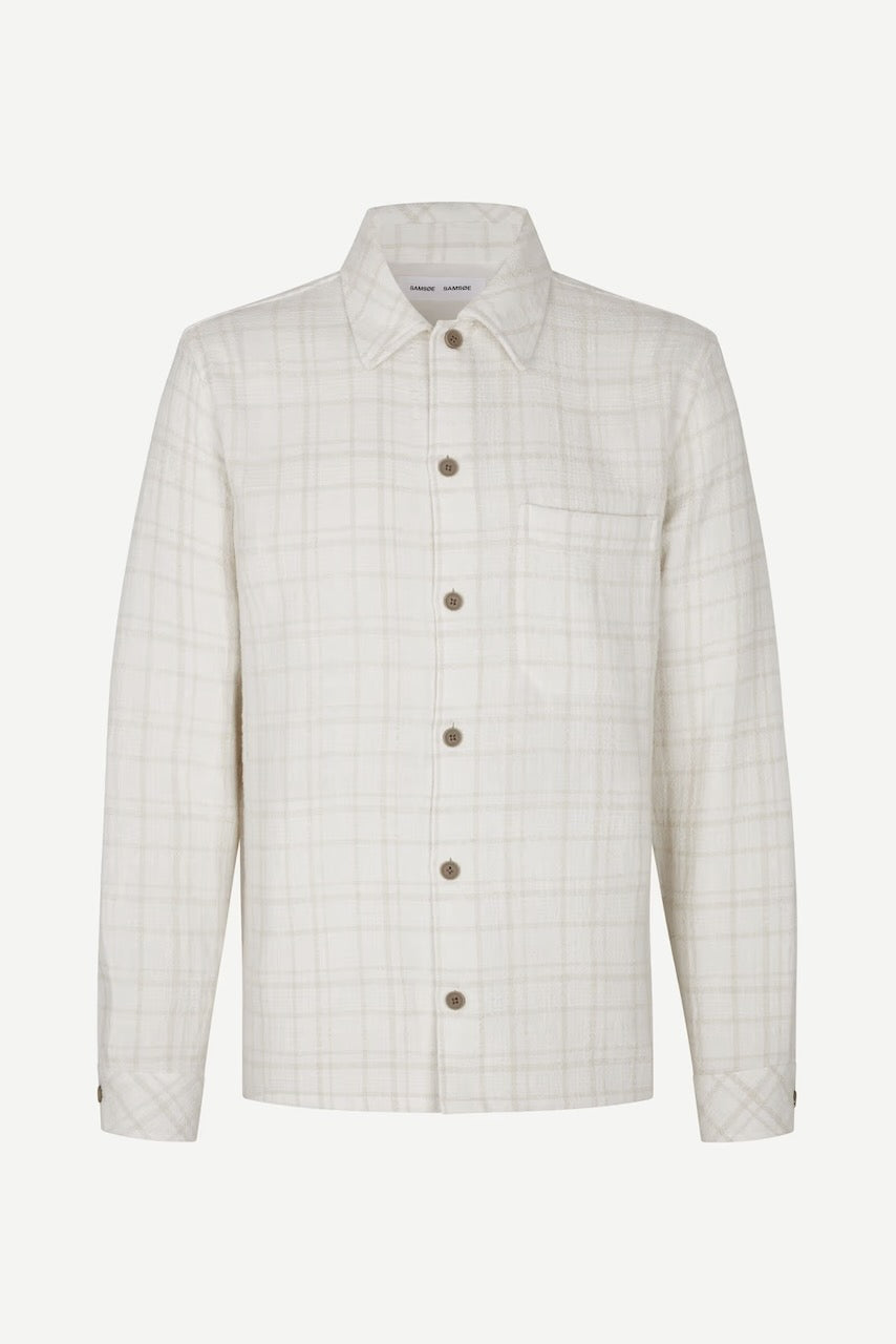 SADAMON GC Overshirt silver birch check
