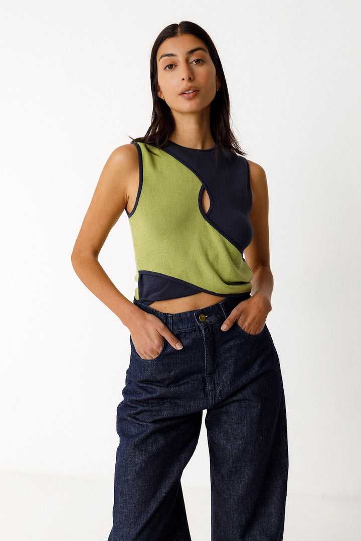 MIREN Trouser deep denim | SKFK