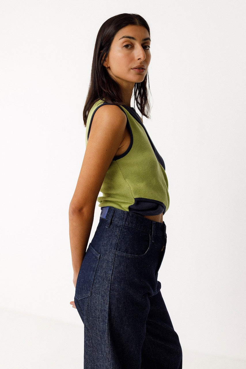 MIREN Trouser deep denim | SKFK