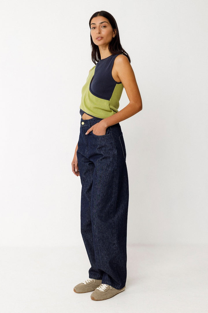 MIREN Trouser deep denim | SKFK