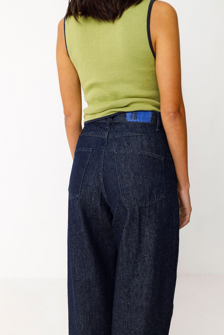 MIREN Trouser deep denim | SKFK