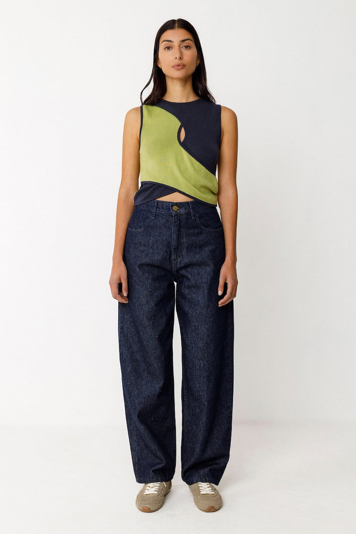 MIREN Trouser deep denim | SKFK