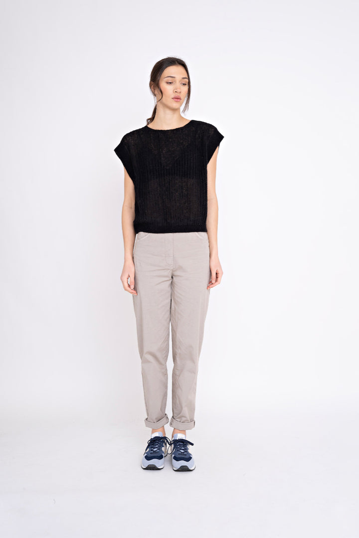 RACHEL Knit Top black