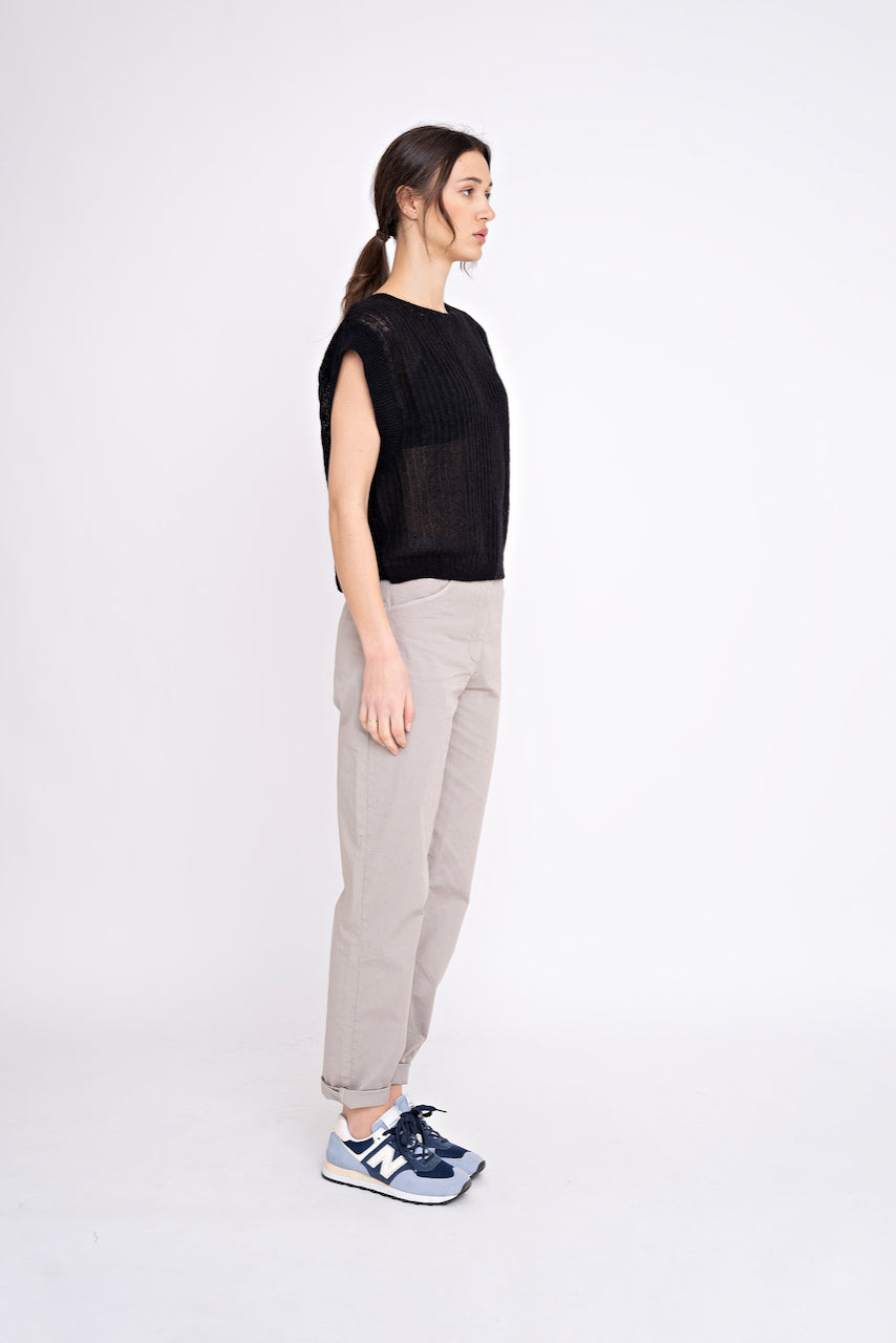 RACHEL Knit Top black