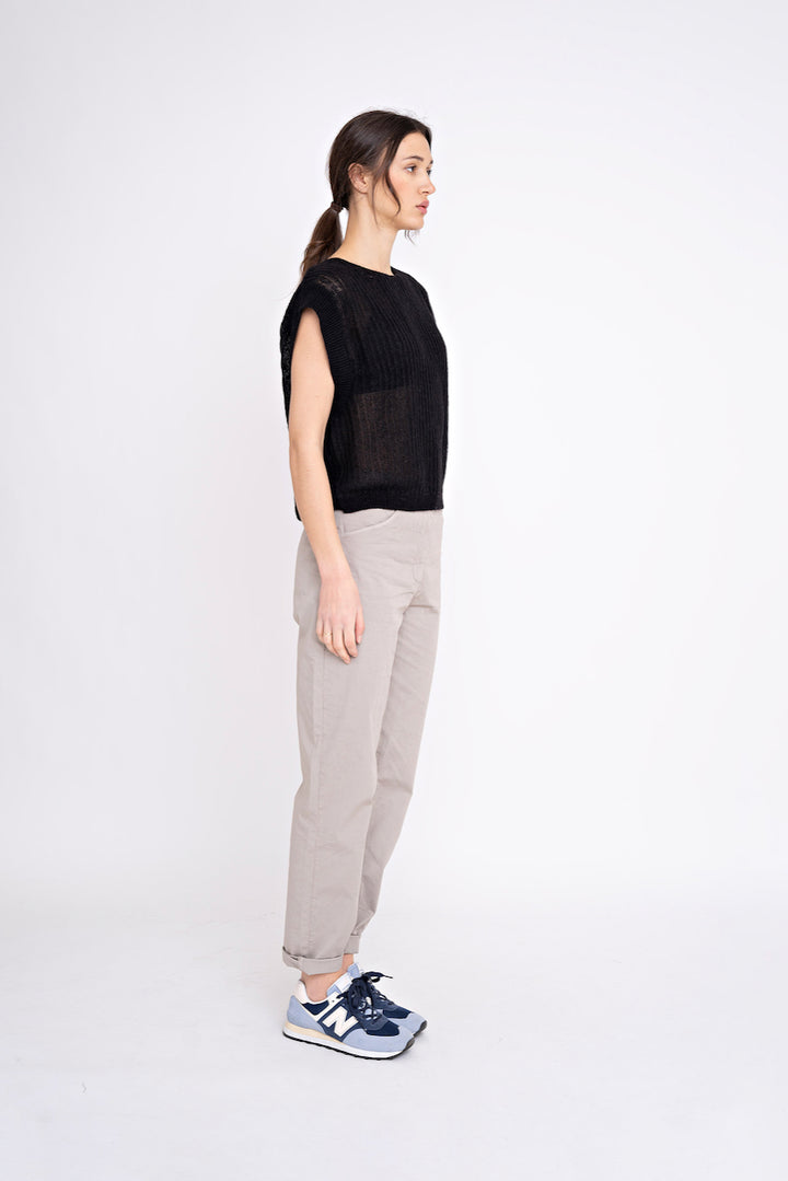 RACHEL Knit Top black