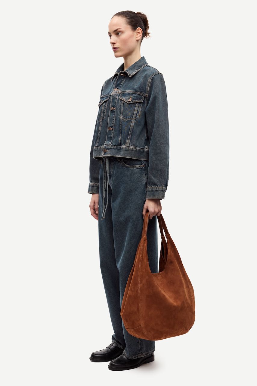 SAHARPER Jeans Belt burnt oak