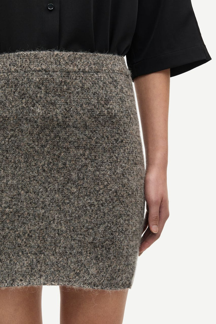 SAKELSIE Skirt fossil mel